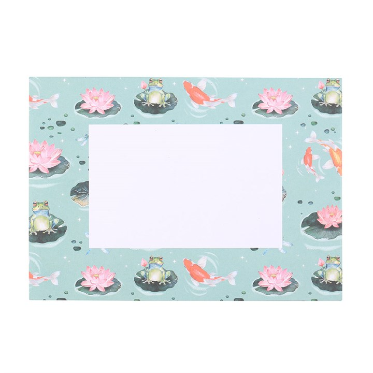 Dragonfly Necklace on Greeting Card N/A