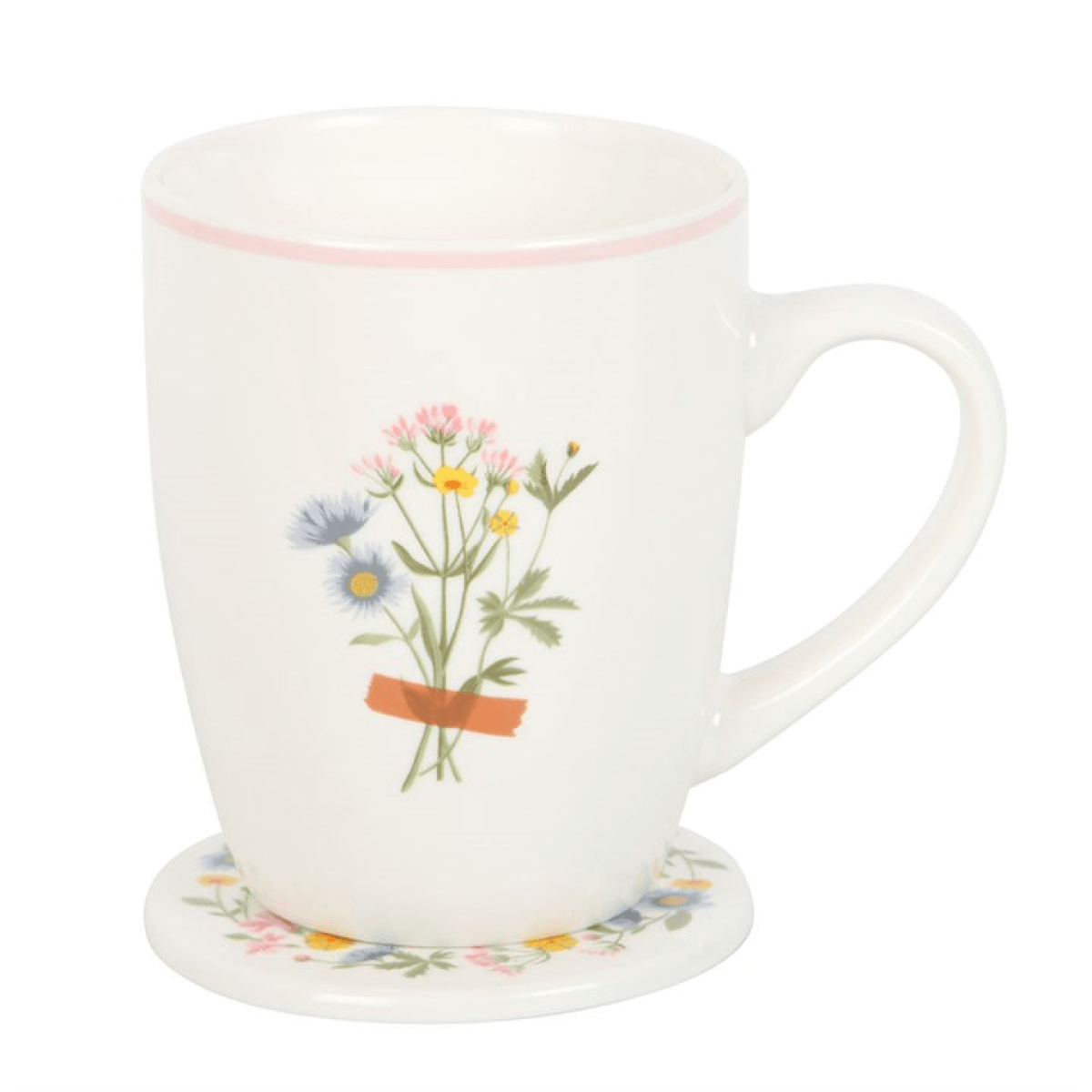 If Mums Were Flowers Floral Mug & Coaster Set N/A