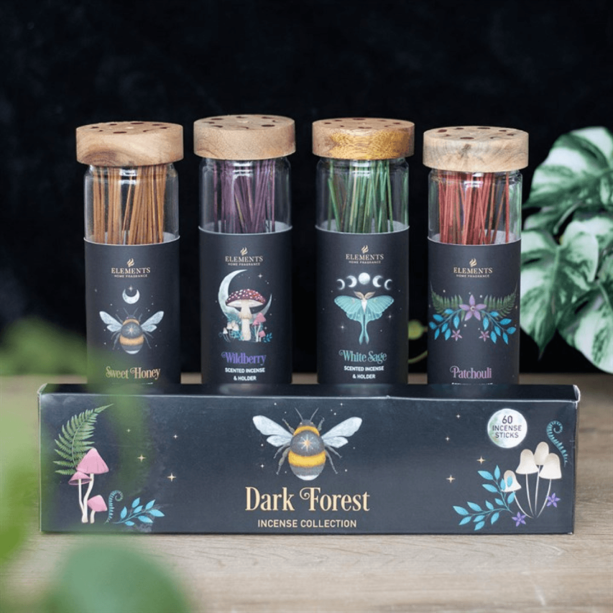 Set of 3 Dark Forest Incense Stick Packs N/A