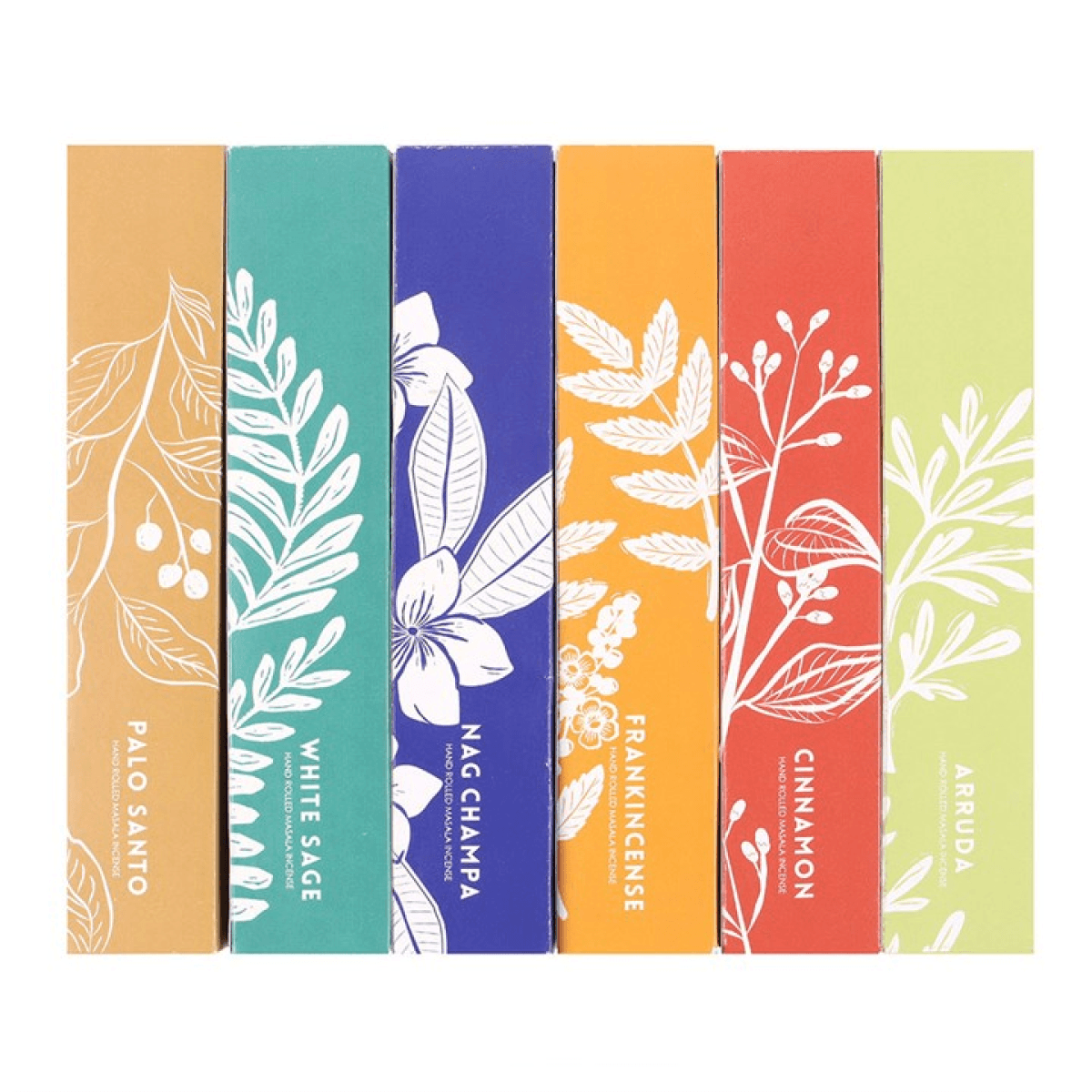 Exotic Botanical Masala Incense Stick Variety Set N/A
