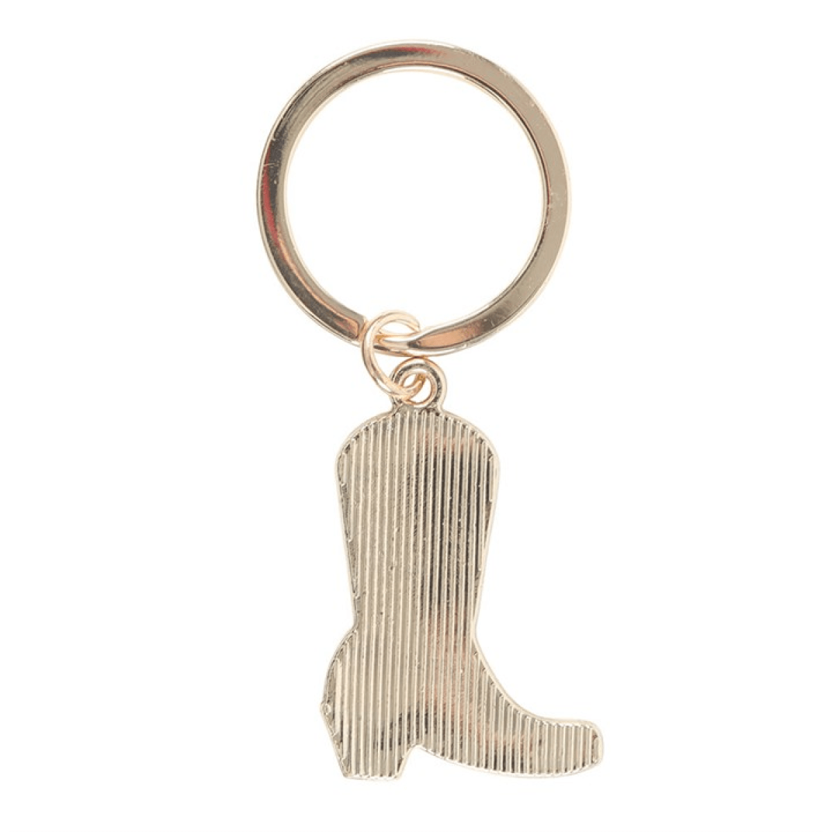 Pink Cowboy Boot Keyring N/A