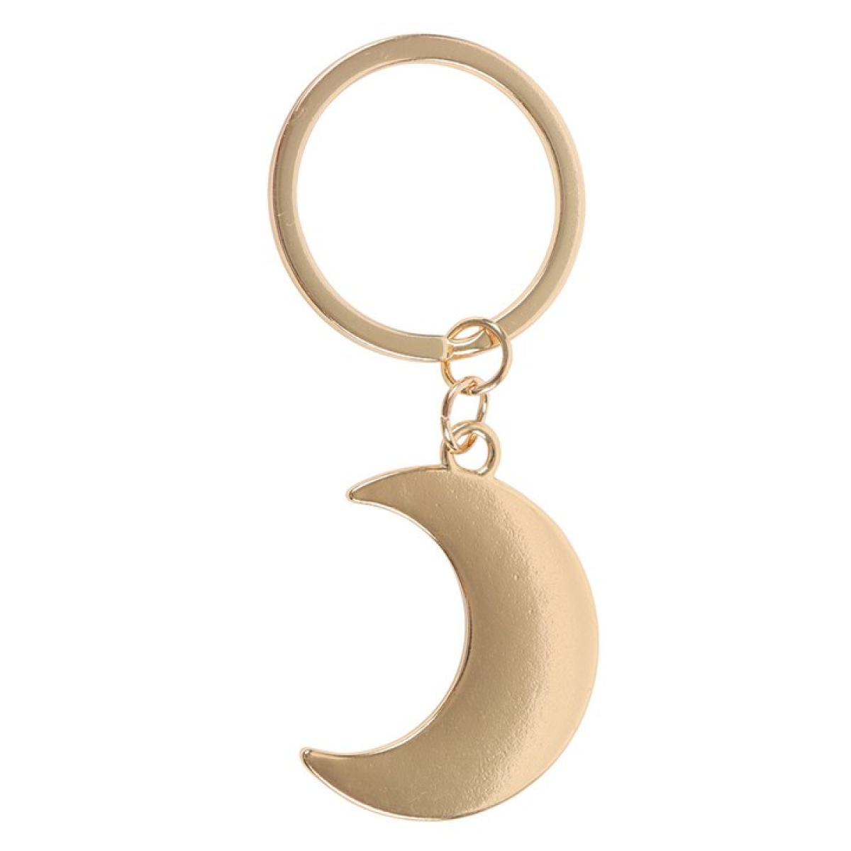 Blue Moon Phase Crescent Moon Keyring N/A