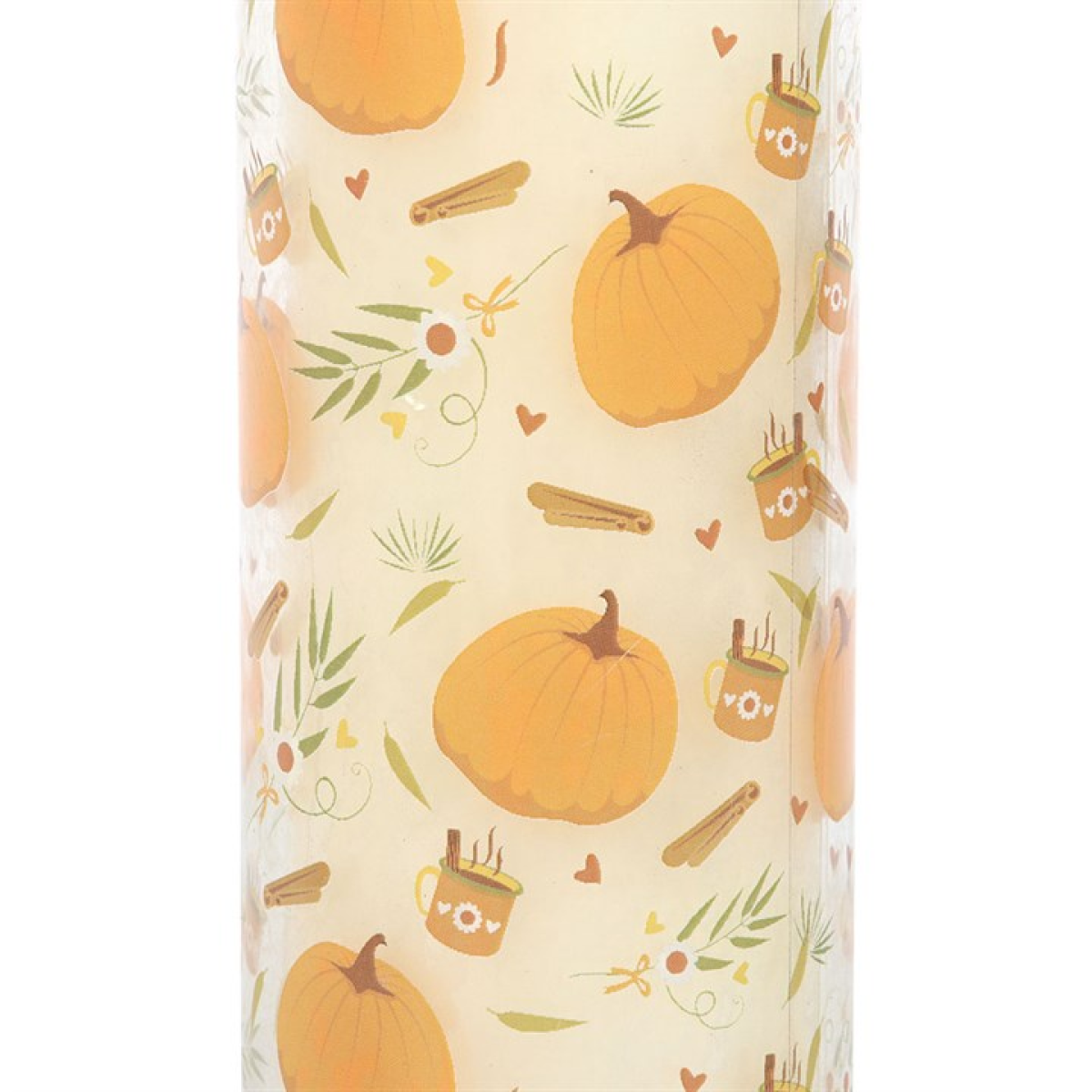 Pumpkin Print Tube Candle N/A