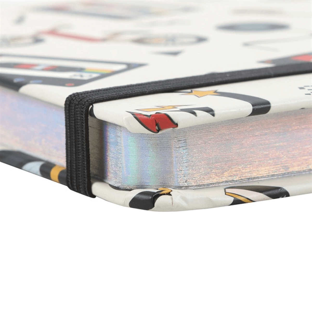 Retro 80s Print A5 Notebook