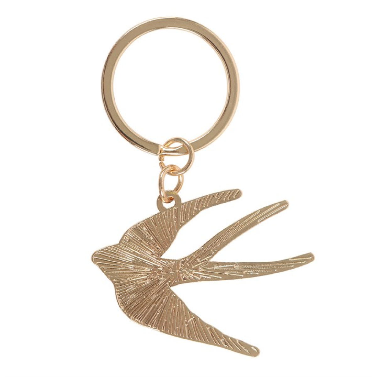 Blue Spread Your Wings Swallow Keyring N/A