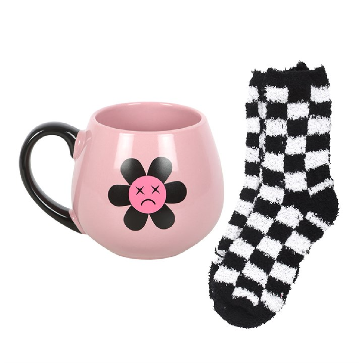 Sad Flower Mug and Socks Set N/A