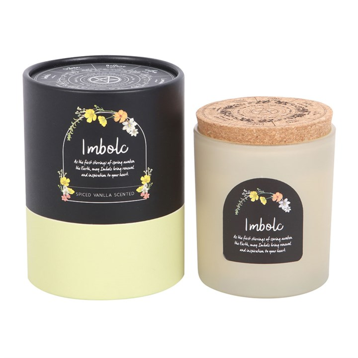 Imbolc Spiced Vanilla Wheel of the Year Candle N/A
