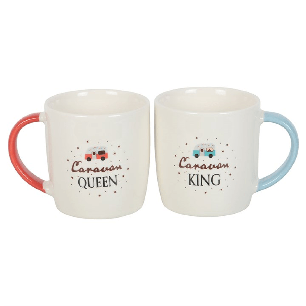Caravan King and Caravan Queen Couples Mug Set N/A