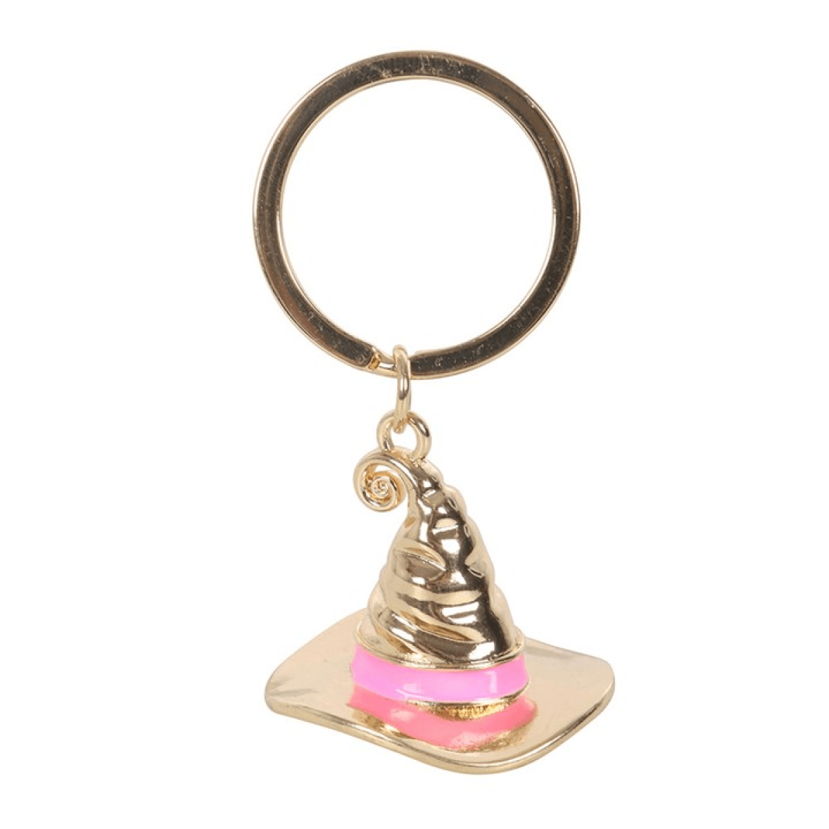 Good Witch Alloy Witch Hat Keyring N/A