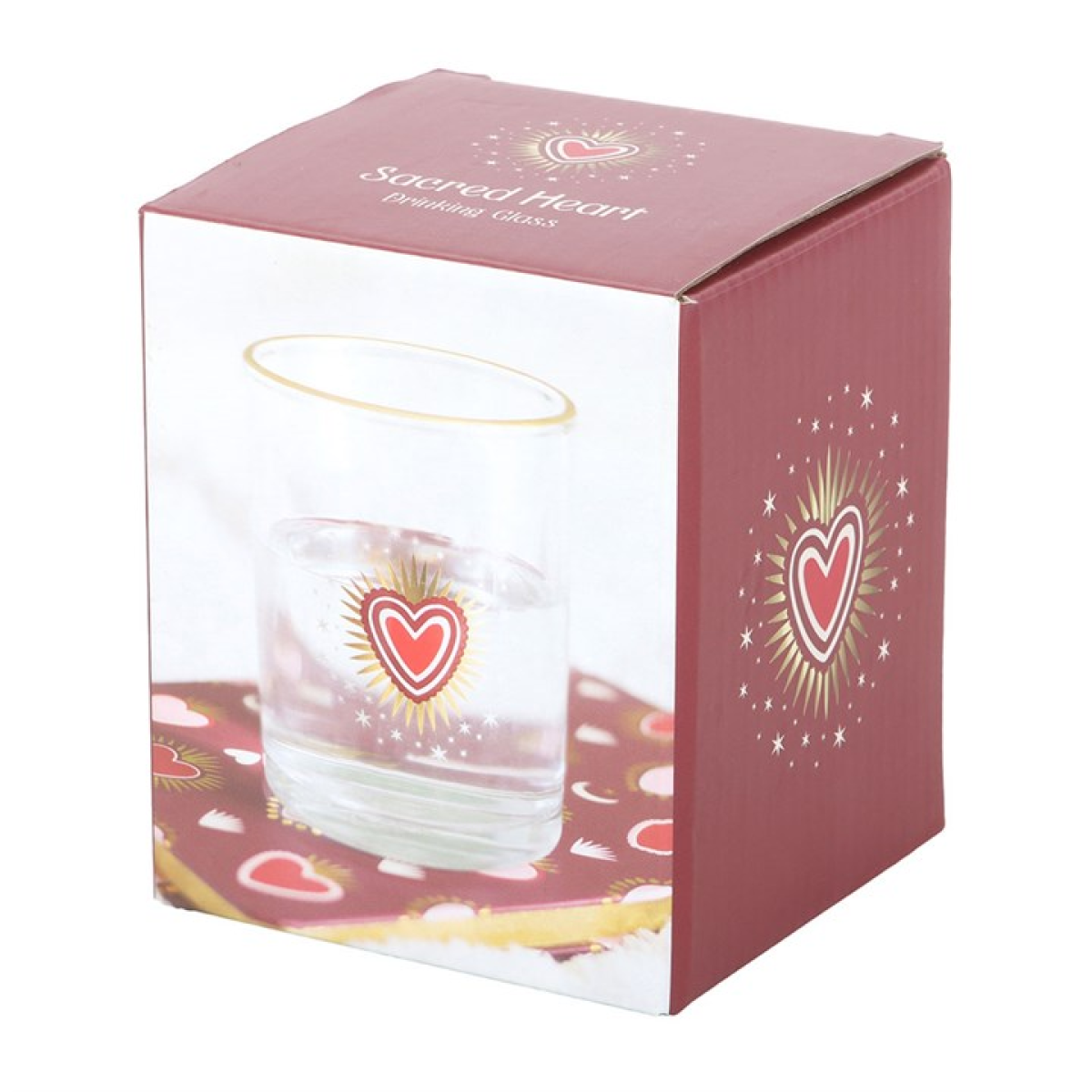 Sacred Heart Drinking Glass N/A