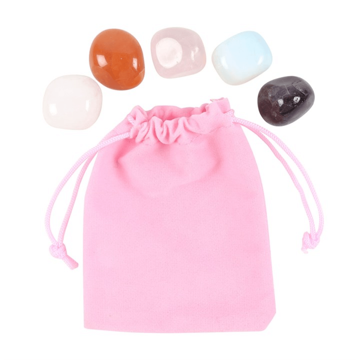 Set of 5 Crystals for Divine Feminine Energy N/A