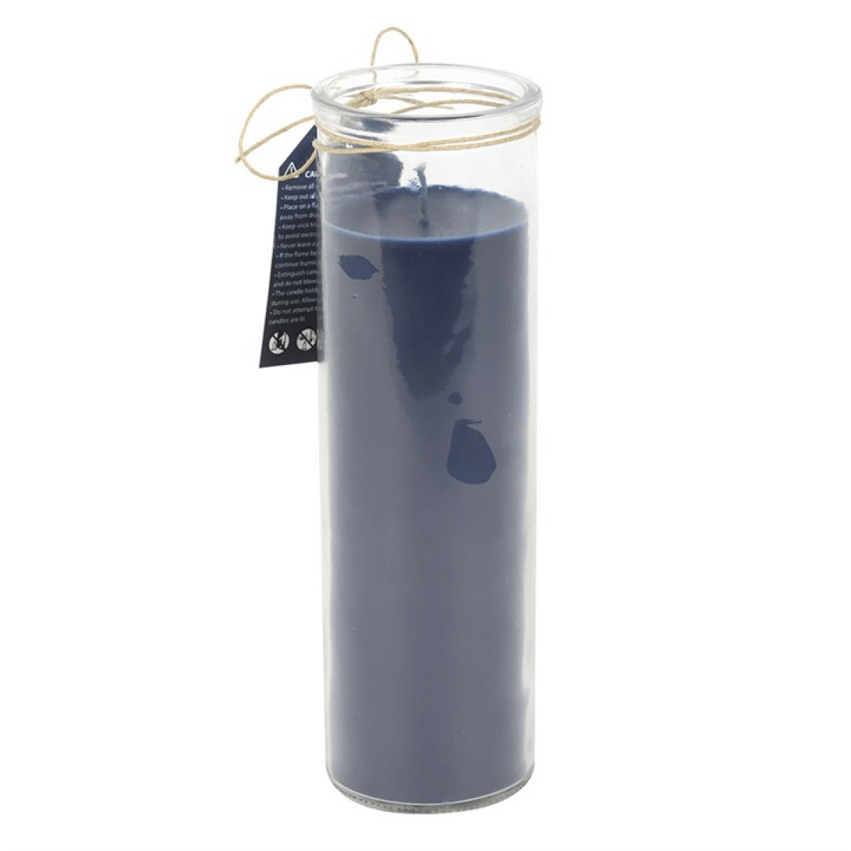 Blue Moon Phase Fig & Vanilla Scented Glass Tube Candle N/A