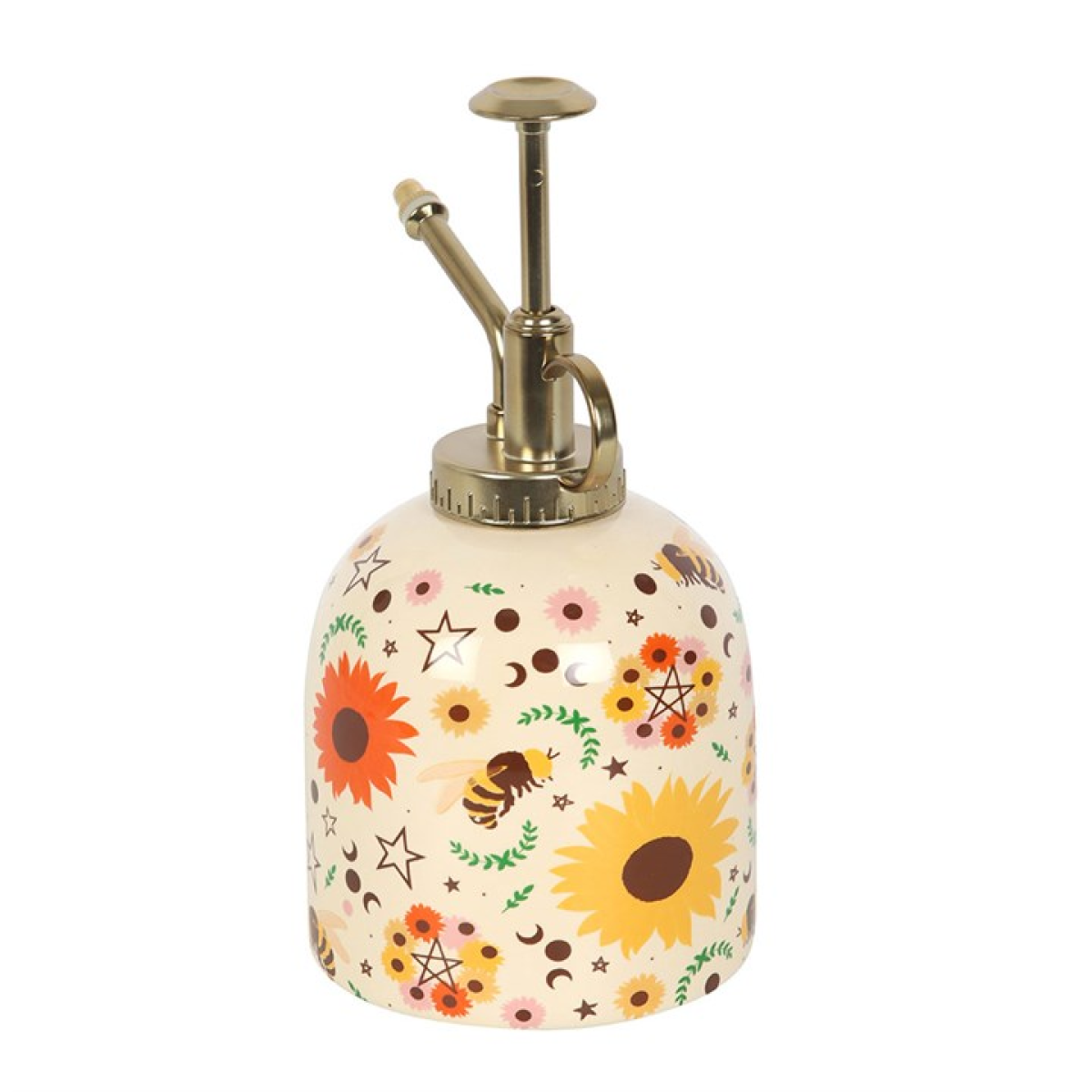 Bee Radiant Print Ceramic Plant Mister N/A