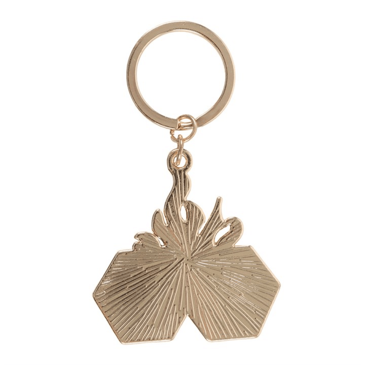 Flaming Dice Keyring N/A