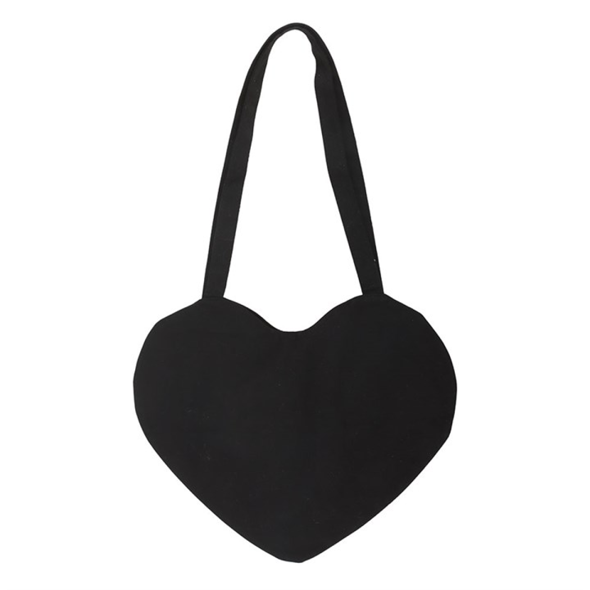 Burning Heart Satin Tote Bag N/A