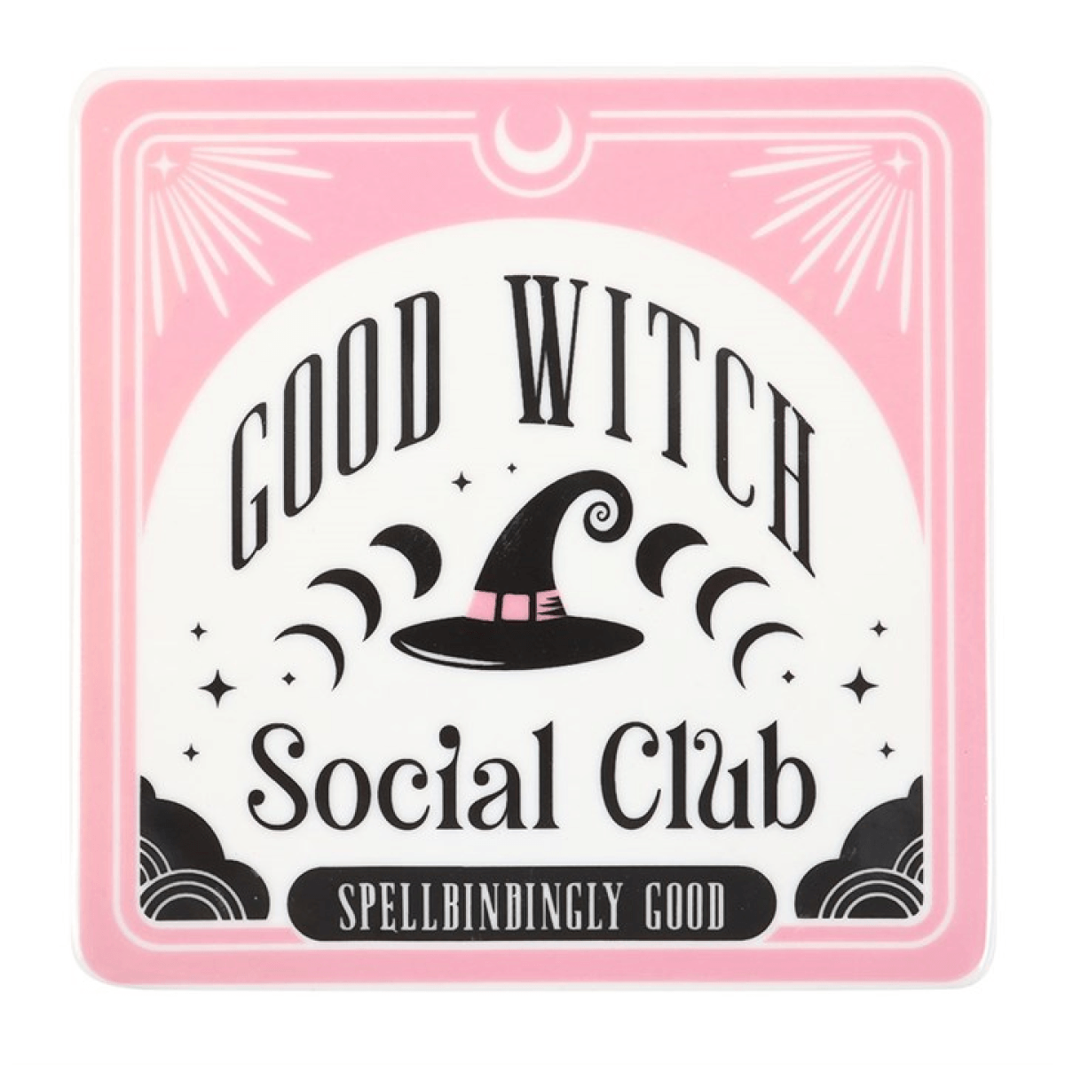 Good Witch Social Club Mug and Coaster Set N/A