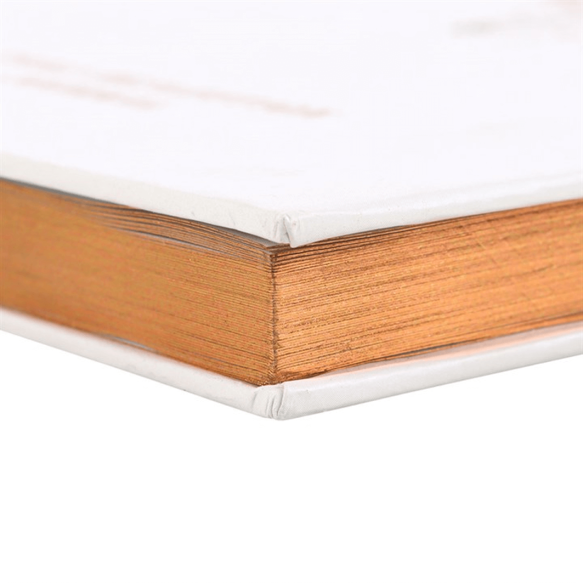 Wooden bed frame corner with white mattress on a white background