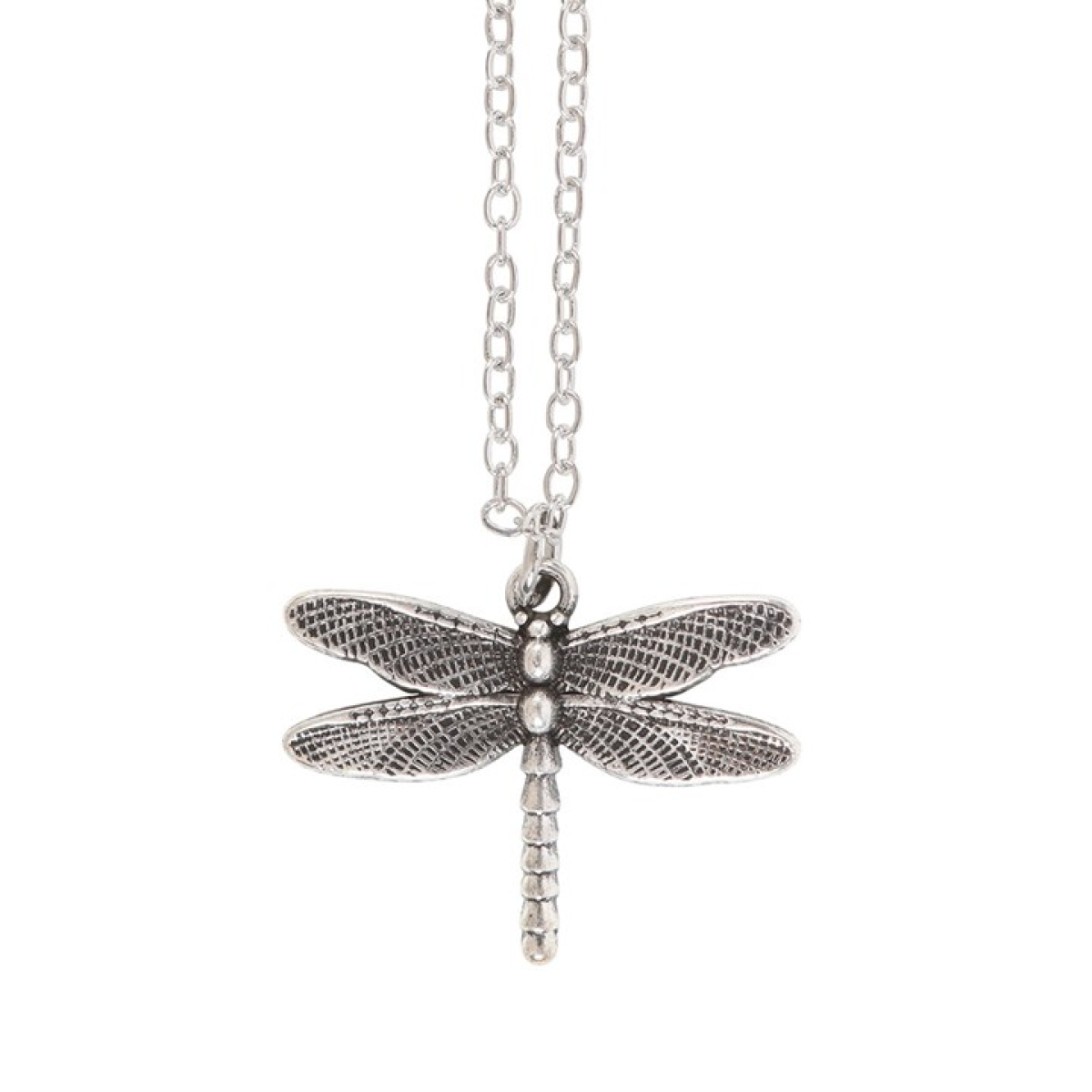 Dragonfly Necklace on Greeting Card N/A