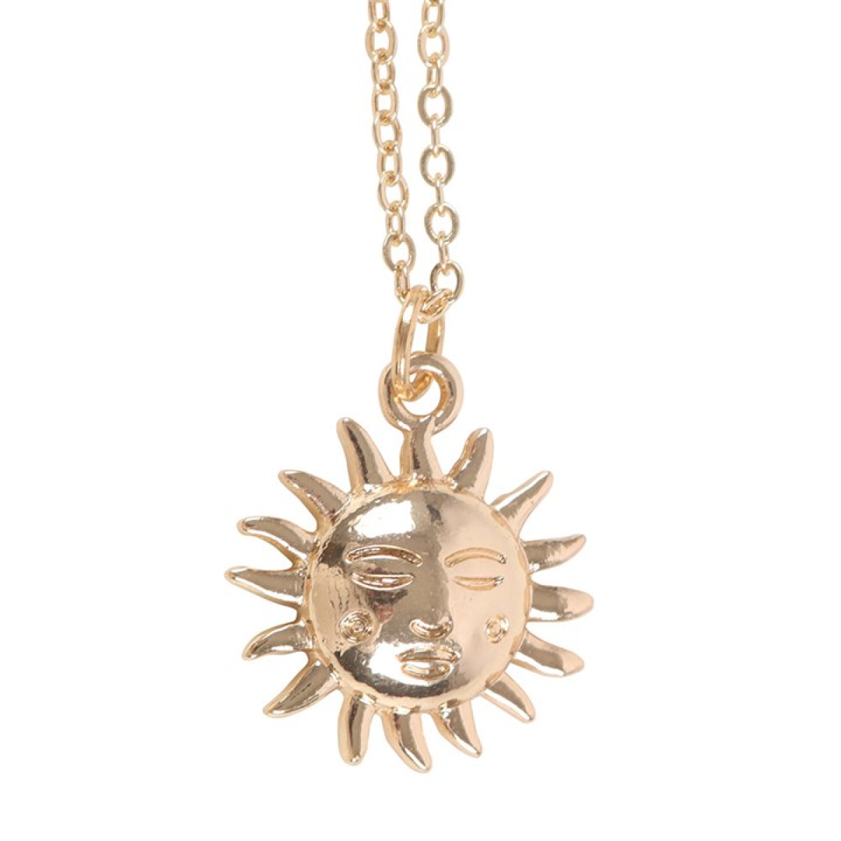 Sun Necklace on Birthday Card N/A