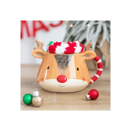Reindeer Mug and Socks Set