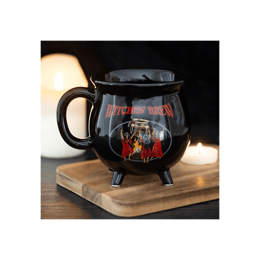 Witches' Brew Cauldron Mug by Steven Rhodes