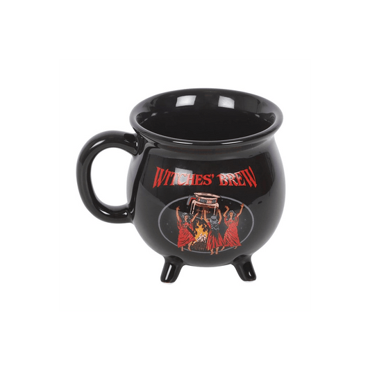 Witches' Brew Cauldron Mug by Steven Rhodes