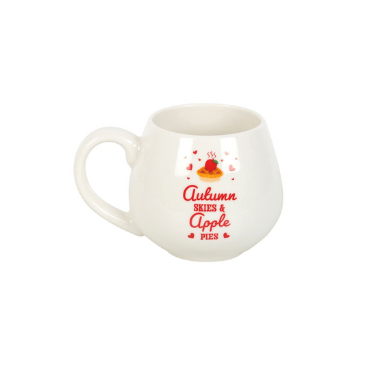 Autumn Skies & Apple Pies Rounded Mug