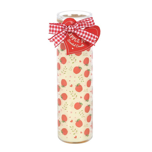 Apple Print Apple Pie Tube Candle N/A