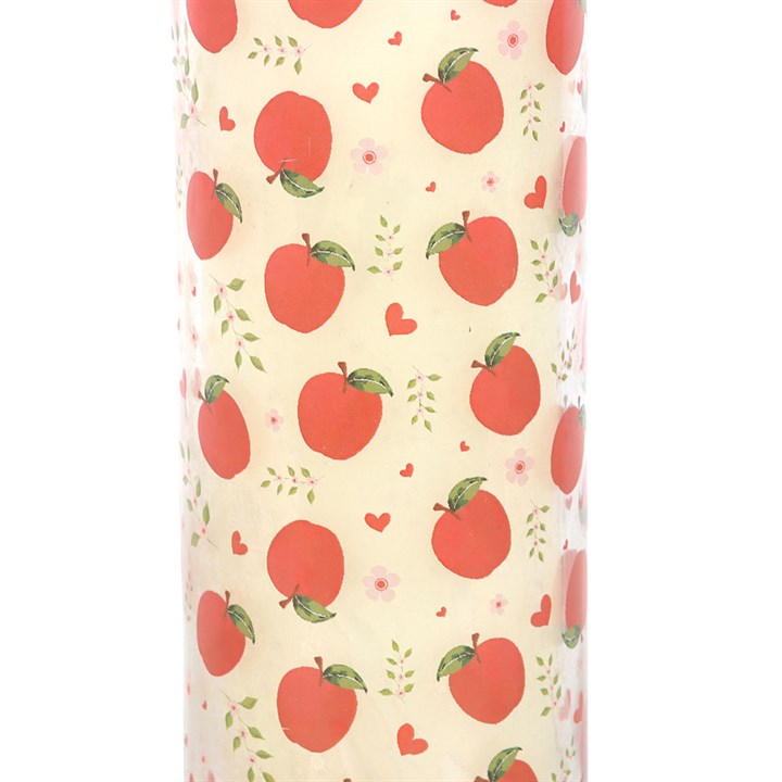 Apple Print Apple Pie Tube Candle N/A