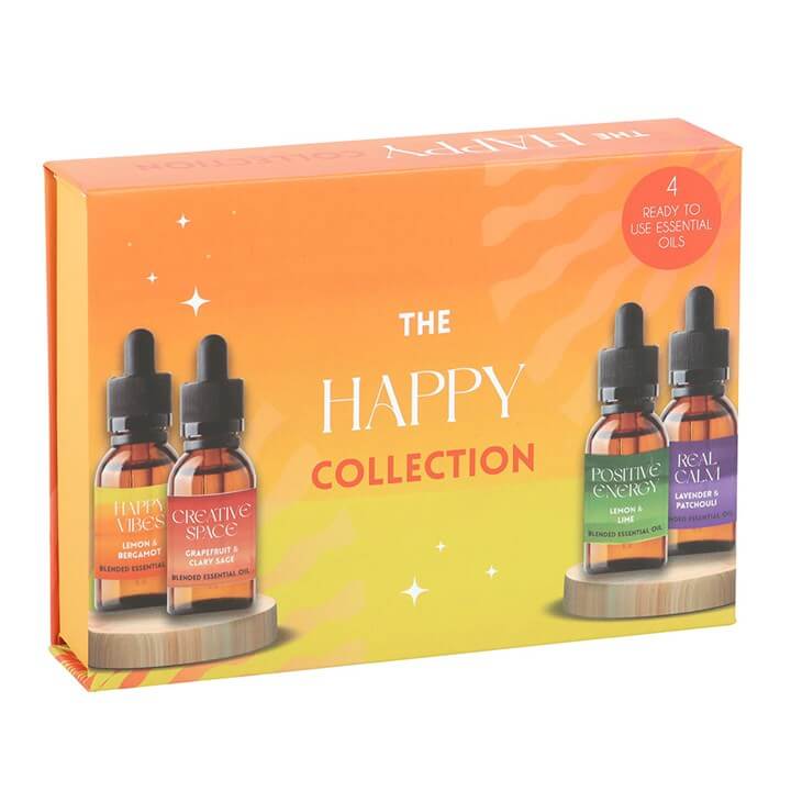 The Happy Collection Blended Essential Oil Set N/A