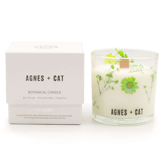 Agnes + Cat Botanical Soy Wax Candle - Fellberry