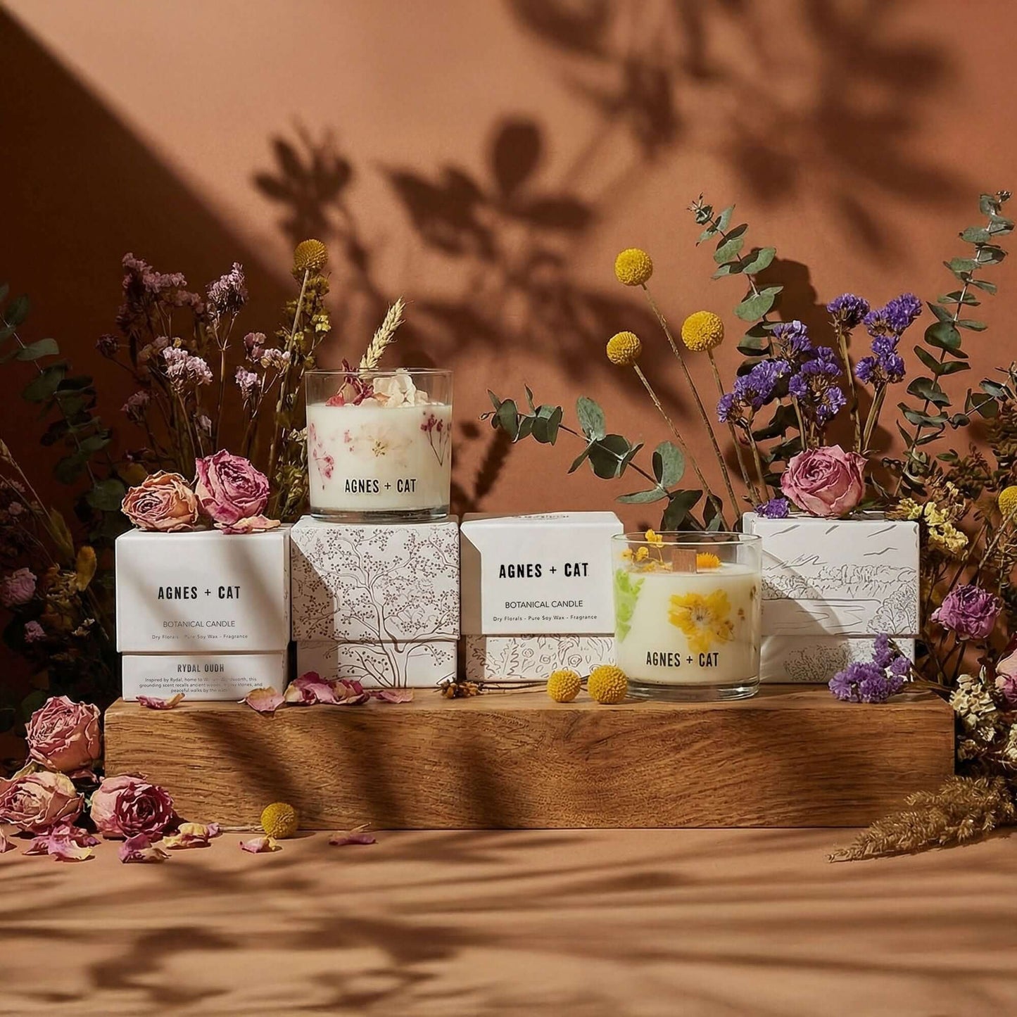 Agnes + Cat Botanical Soy Wax Candle - Fellberry