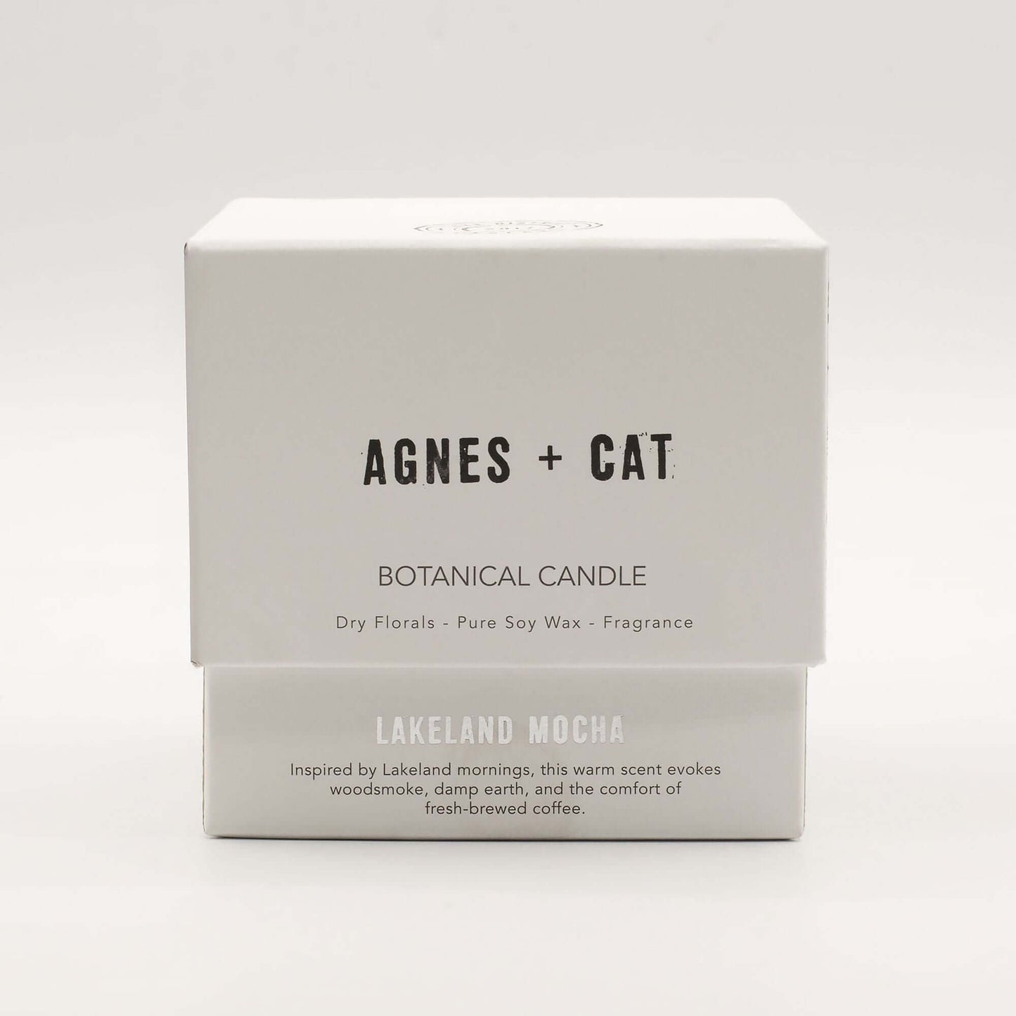Agnes + Cat Botanical Soy Wax Candle - Lakeland Mocha
