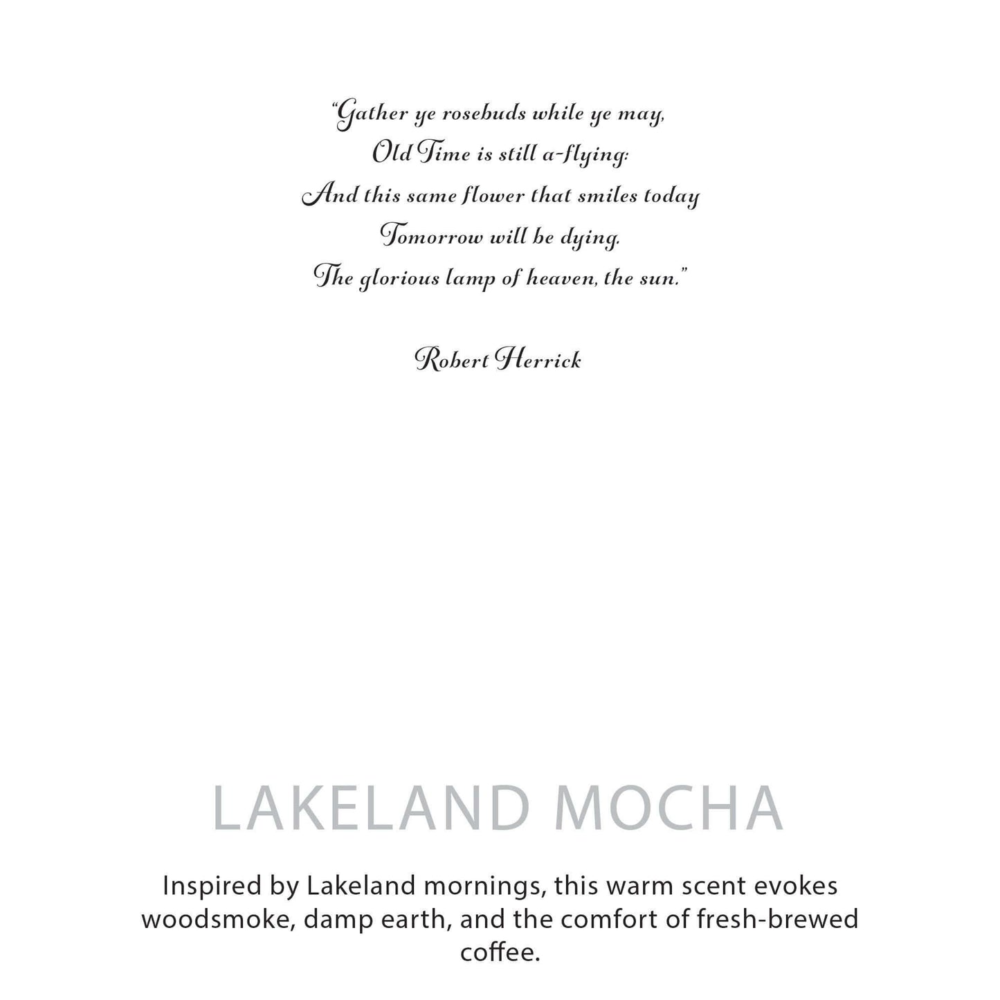 Agnes + Cat Botanical Soy Wax Candle - Lakeland Mocha