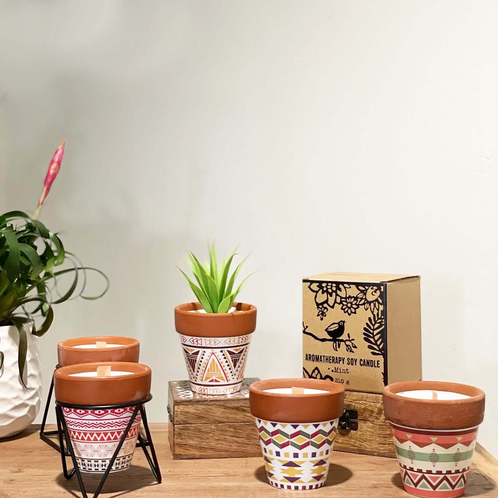 Agnes + Cat Herb Garden Candles - Lavender