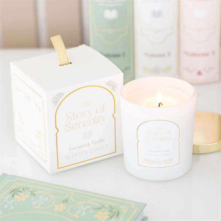 The Story of Serenity Coconut & Vanilla Candle N/A