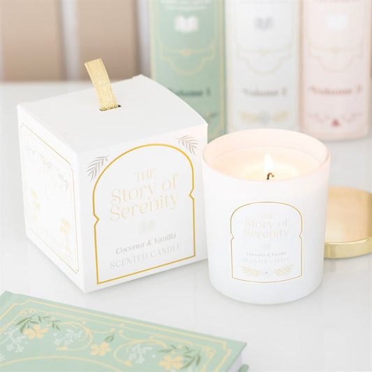 The Story of Serenity Coconut & Vanilla Candle N/A
