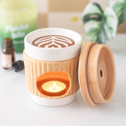 Coffee Cup Oil Burner