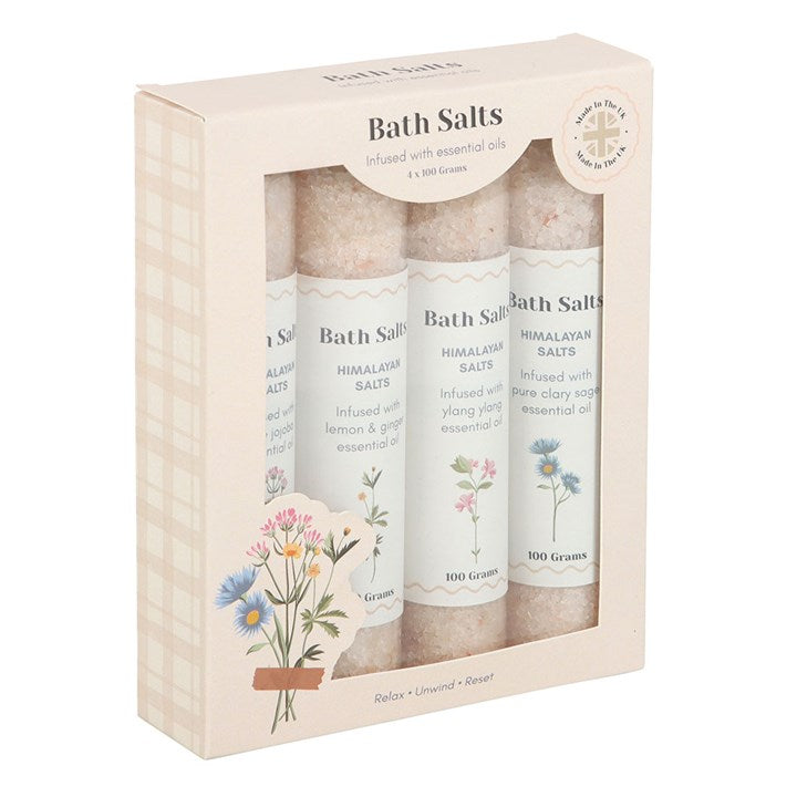 Floral Bath Salt Gift Set-Sociodigi
