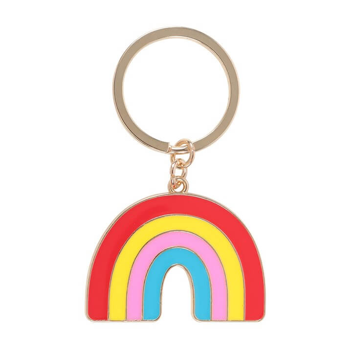 Be Kind to Your Mind Rainbow Keyring