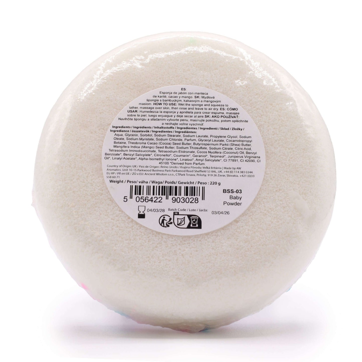 Butter Bubble Soap - Baby Powder