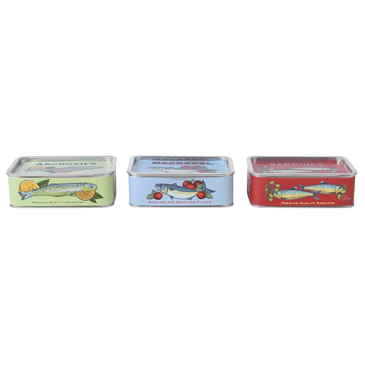Tinned Fish Seasalt & Sage Scented Candle