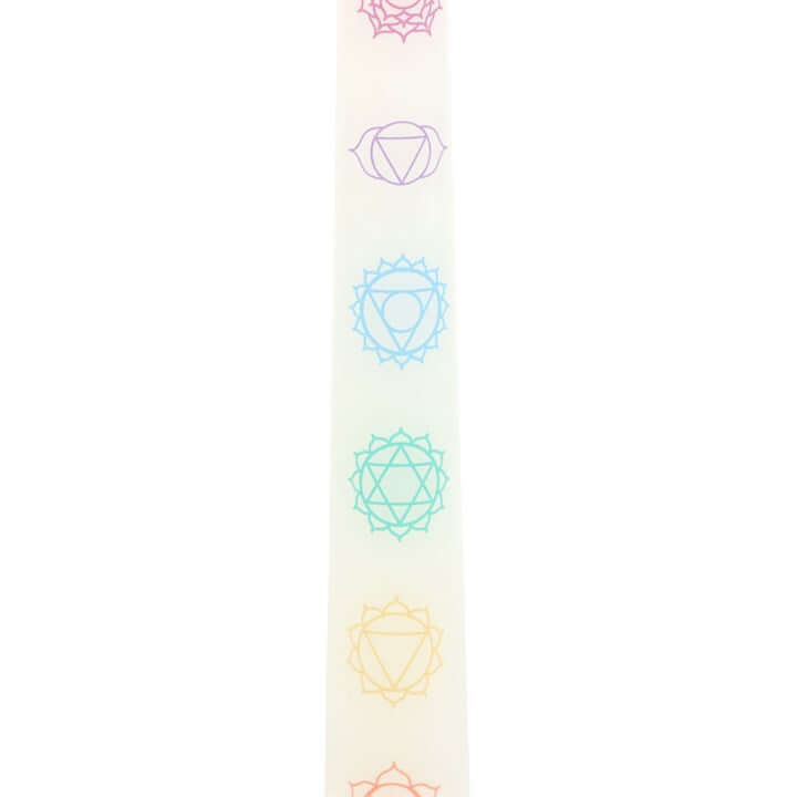 Set of 3 Chakra Balancing Taper Dinner Candles N/A
