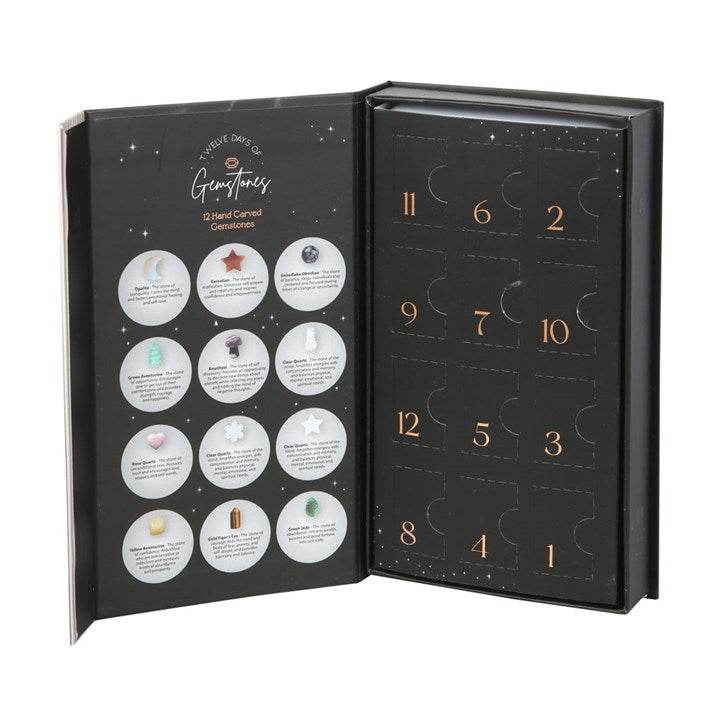 12 Days of Christmas Shaped Crystal Advent Calendar - Sociodigi