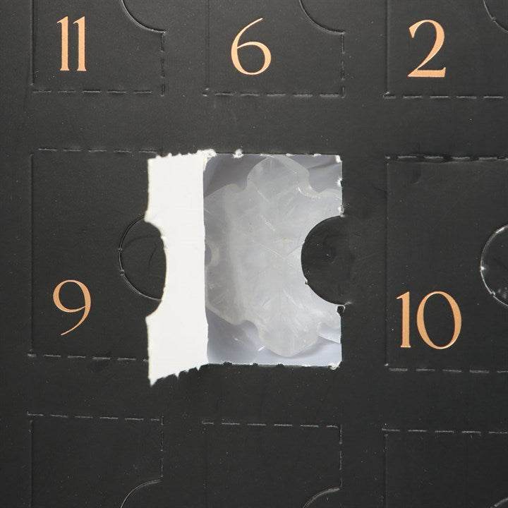 12 Days of Christmas Shaped Crystal Advent Calendar - Sociodigi