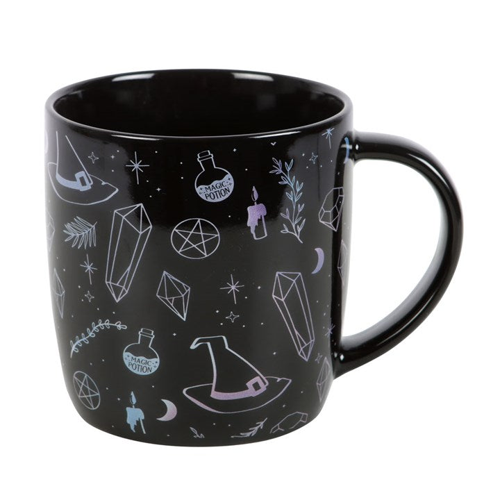 Crystal Witch Print Mug N/A