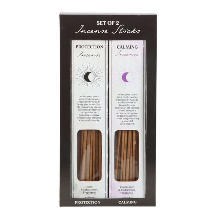 Set of 2 Calming & Protection Incense Stick Sets N/A