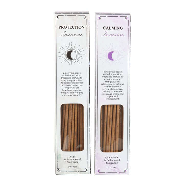 Set of 2 Calming & Protection Incense Stick Sets N/A