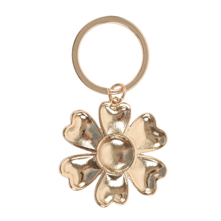 Yellow Daisy Keyring N/A