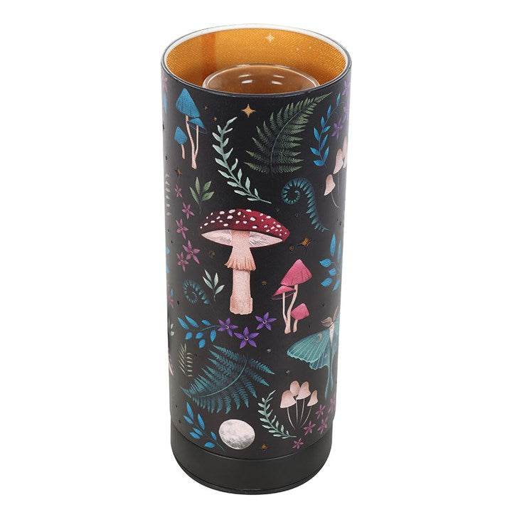 Dark Forest Print Electric Aroma Lamp – Mystical Wax Melt & Oil Burner-Sociodigi
